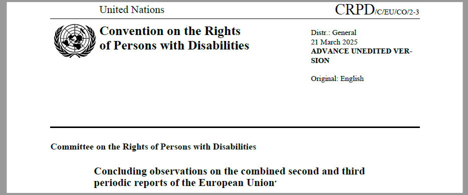 Bild der stark verkleinerten Kopfzeilen der Abschlie&szlig;enden Bemerkungen an die EU aus 2025