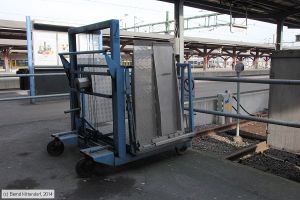 Ein Hublift in G&ouml;teborg Centralstation