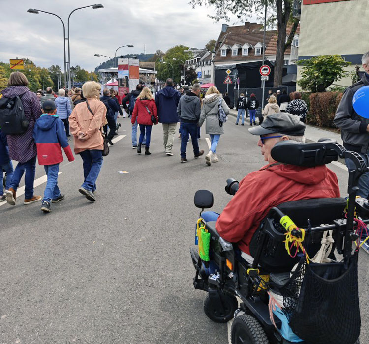 Bernd Kittendorf auf der Veranstaltung in Saarbr&uuml;cken, Foto: Claudia Kittendorf-Wolf, 2025
